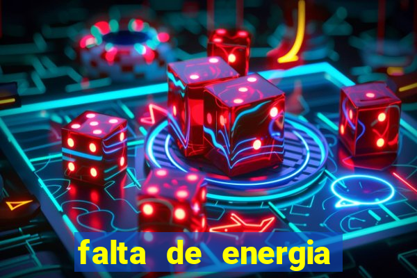 falta de energia em caucaia